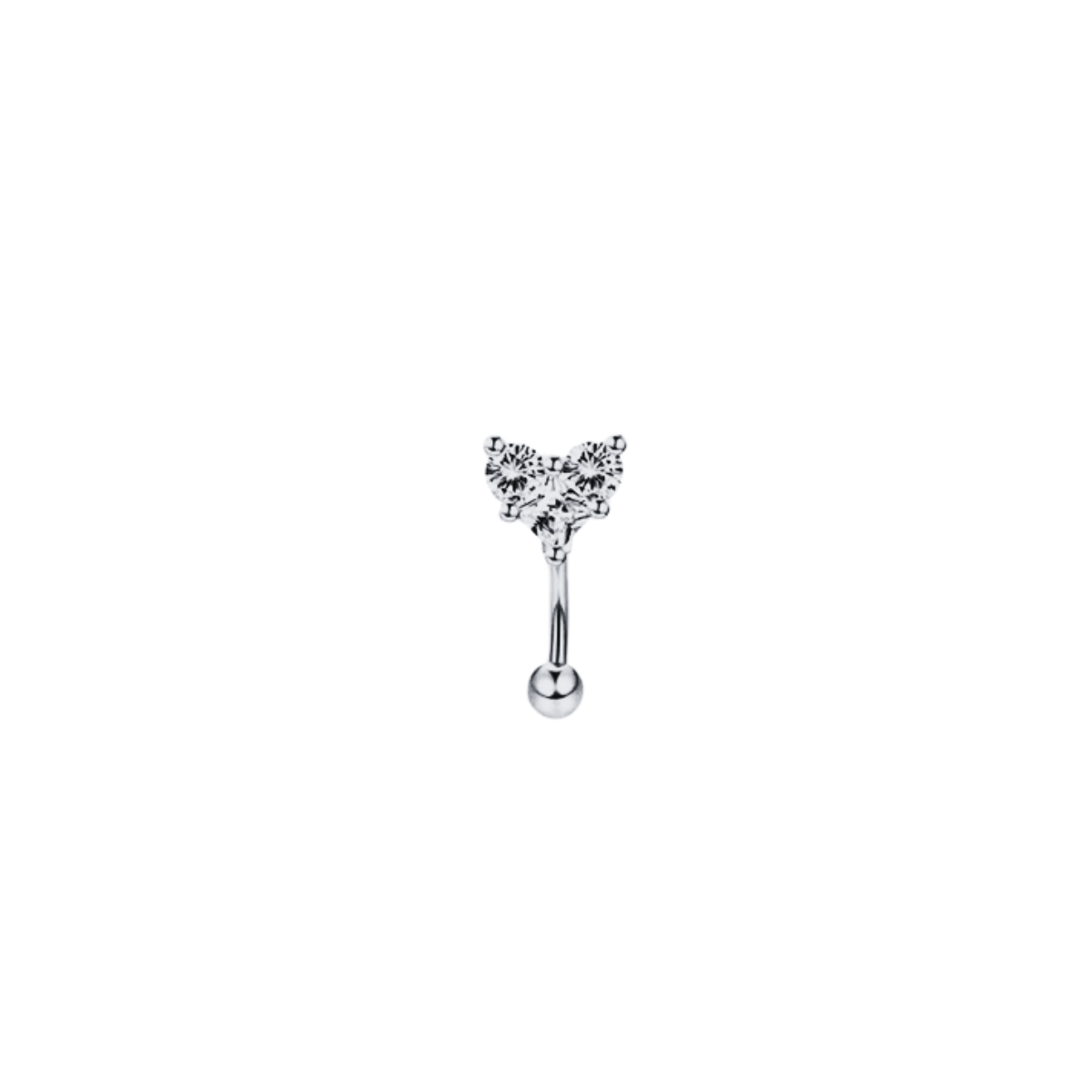 Rook / Navel -  Cola de Sirena Silver
