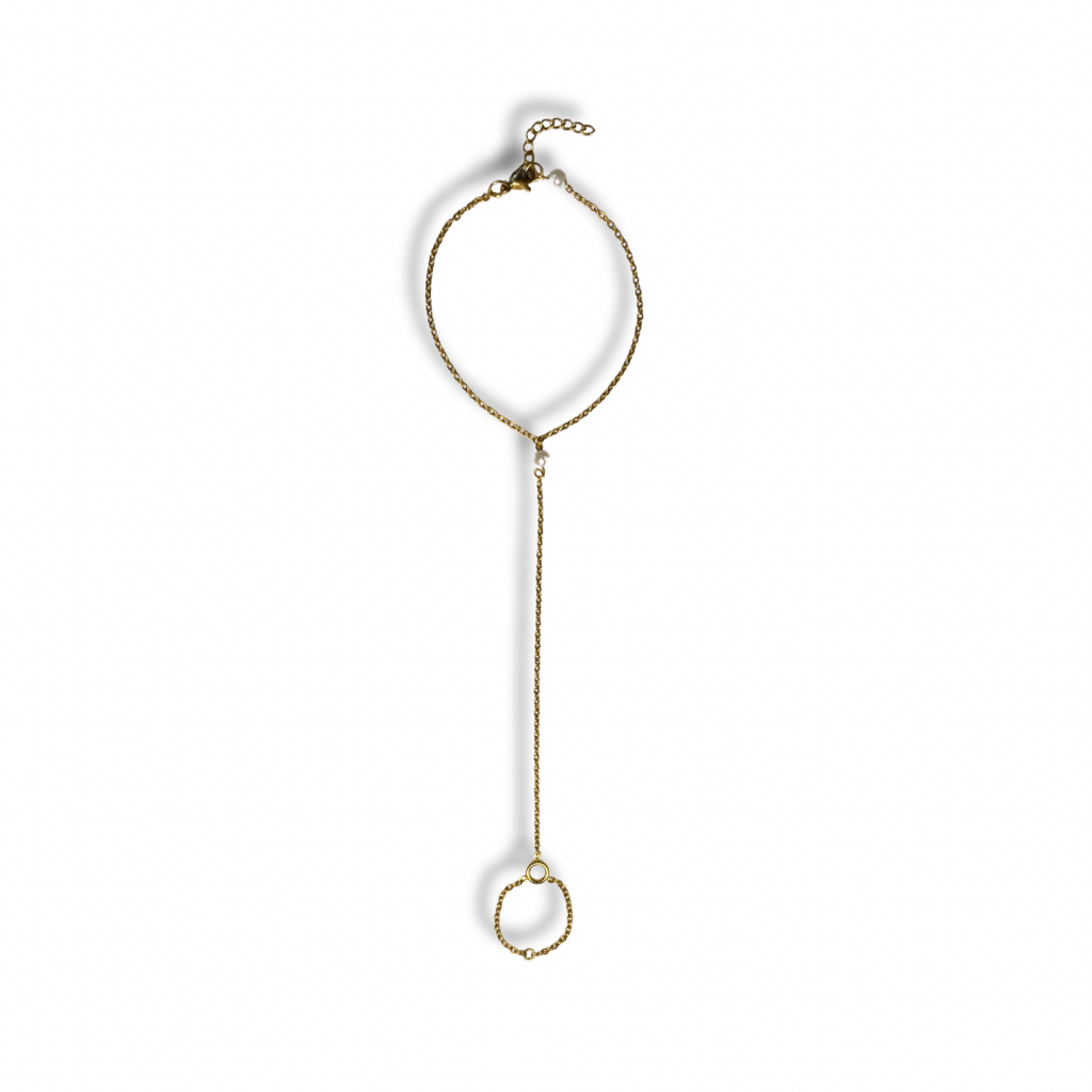 Pulsera Anillo - Khyan Golden