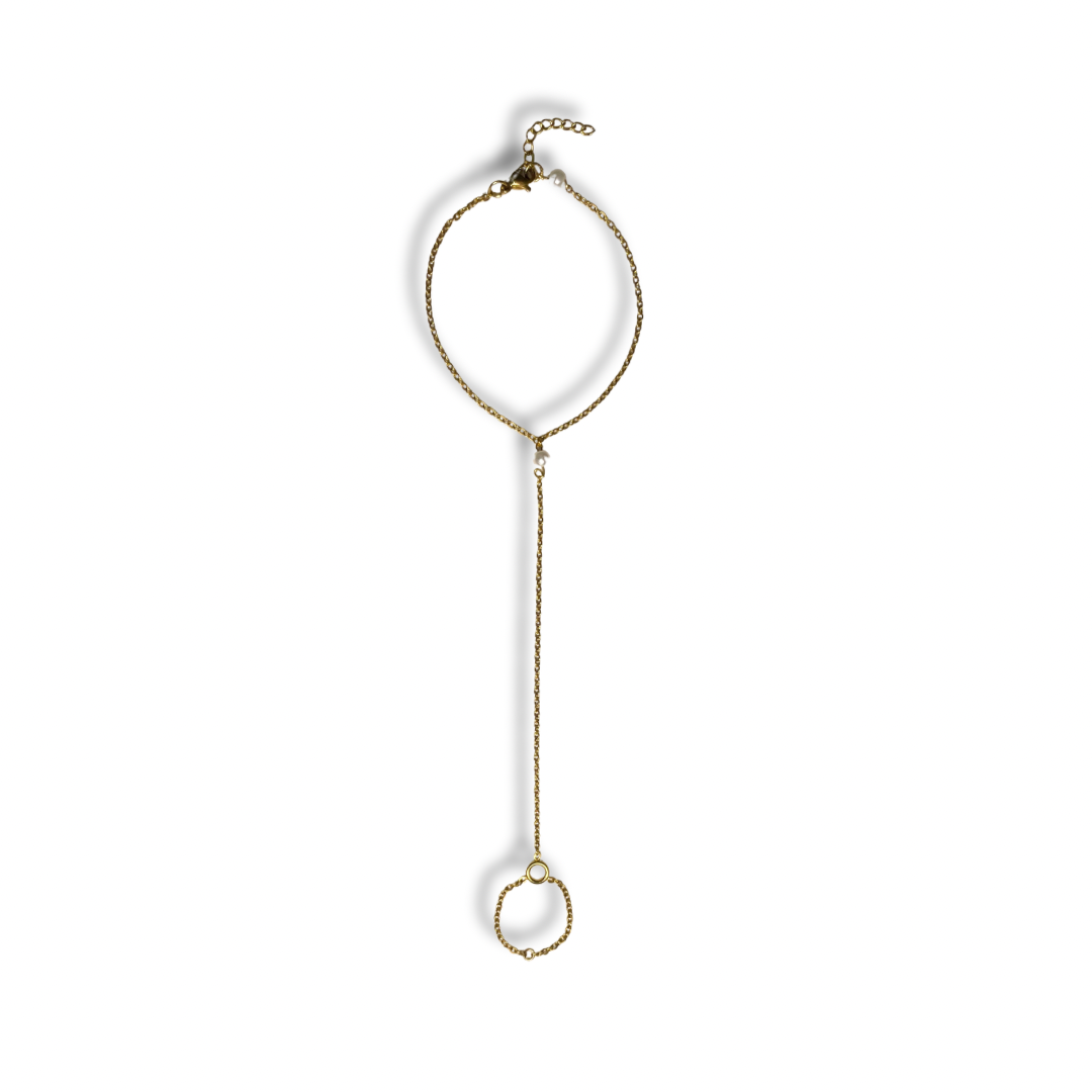 Pulsera Anillo - Khyan Golden