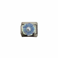 Charm italiano - flor azul