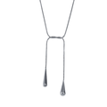 Corbatín - Gota Silver