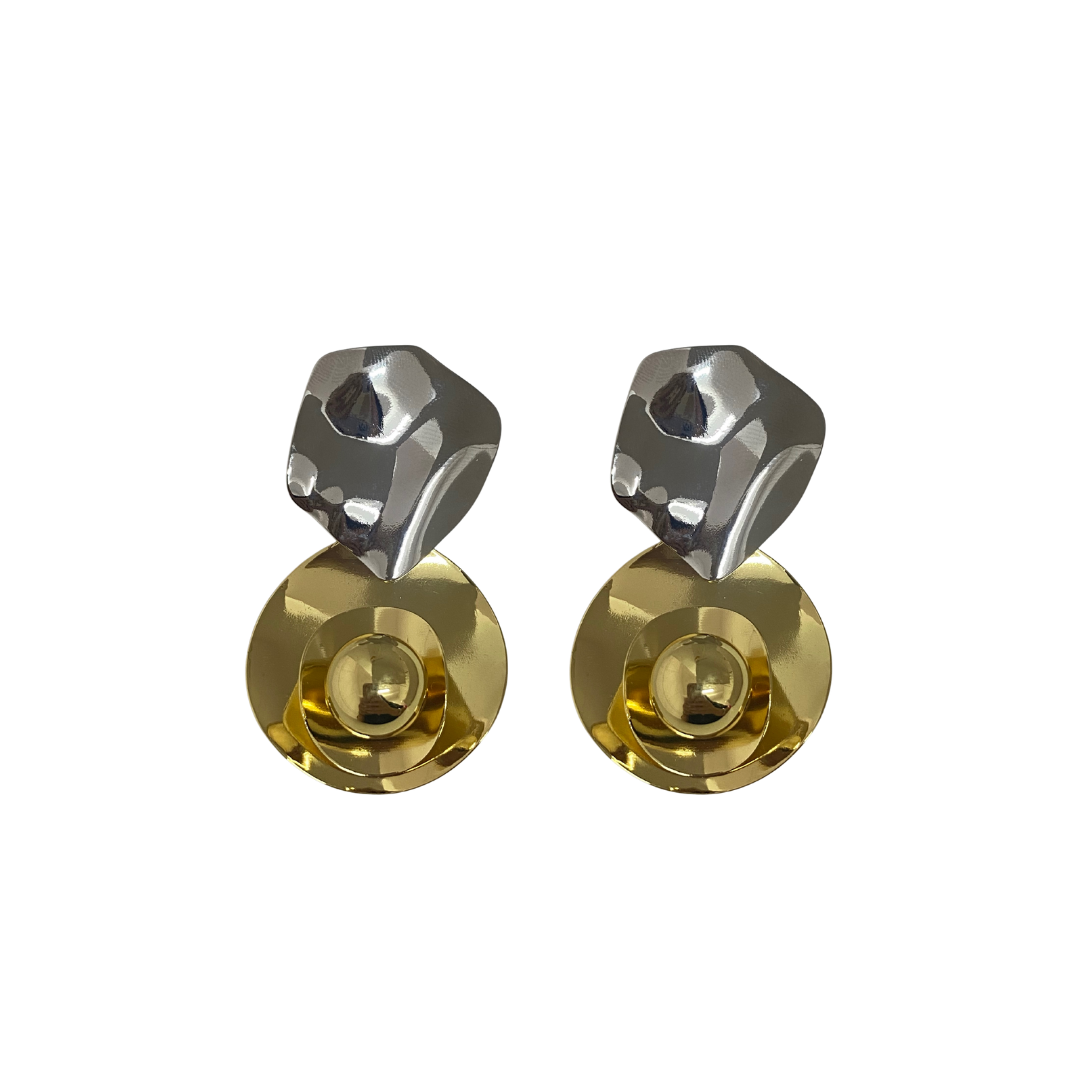 Aretes dobles mix - irregulares
