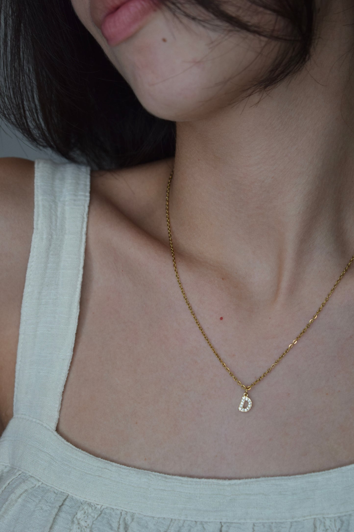 Collar - Letra Zirconias