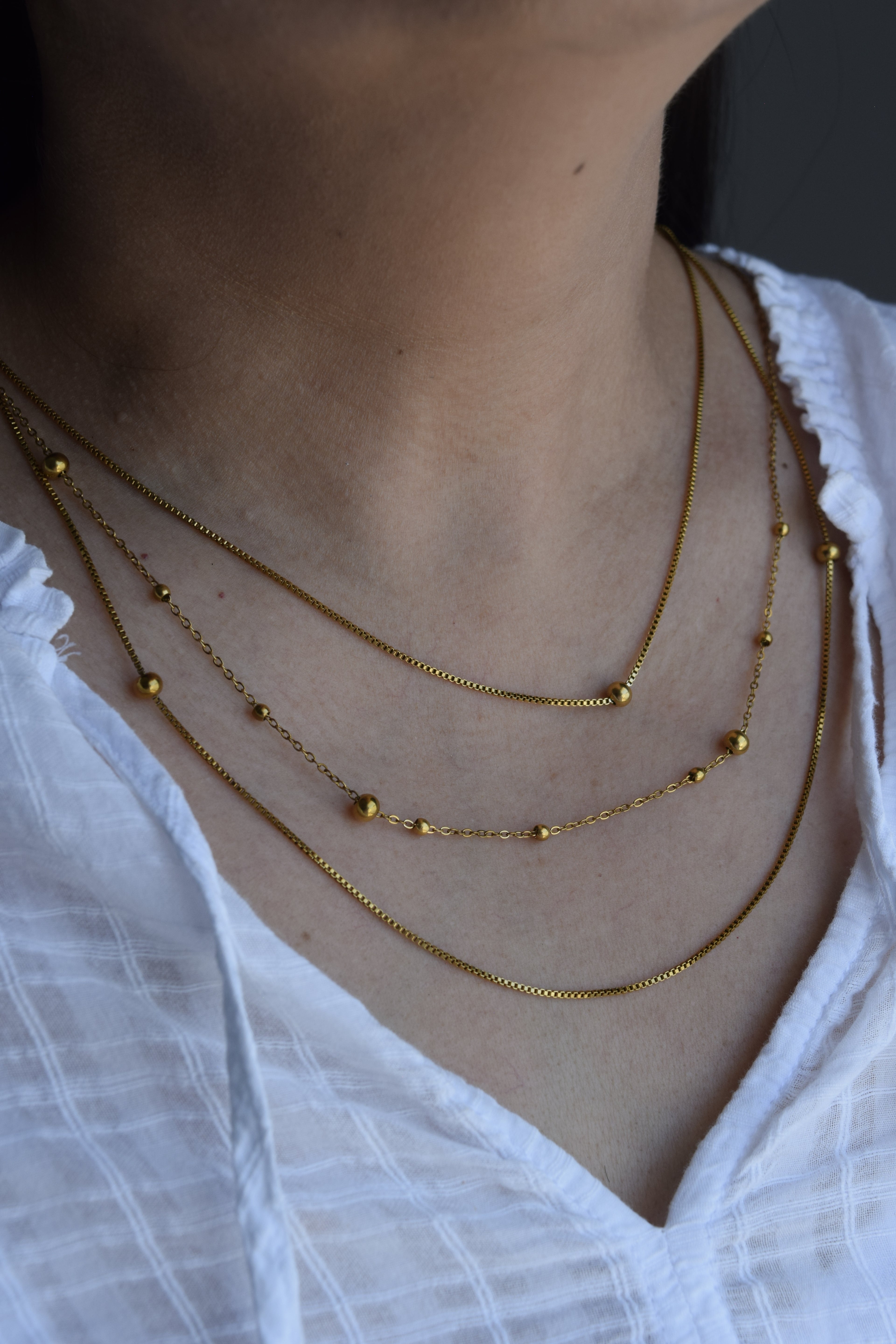 Juego de collares triples - Lili
