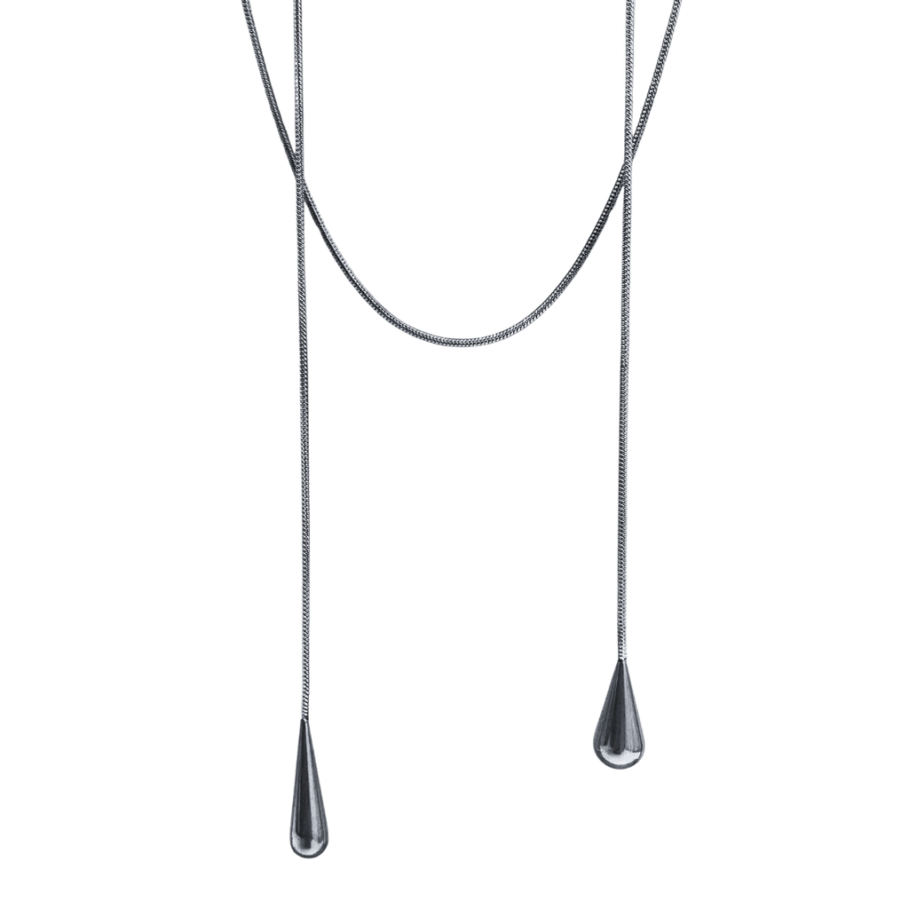 Corbatín - Gota Silver