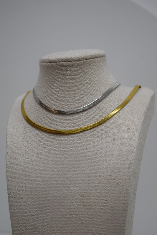 Collar doble Silver