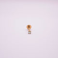 Labret -  Cristal Tornasol Blanco Mini