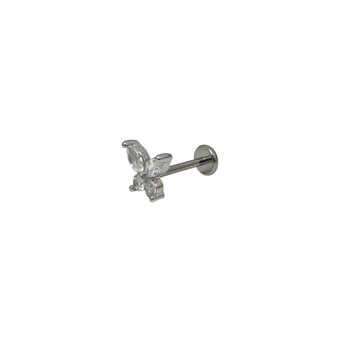 Labret - Mariposa titanio