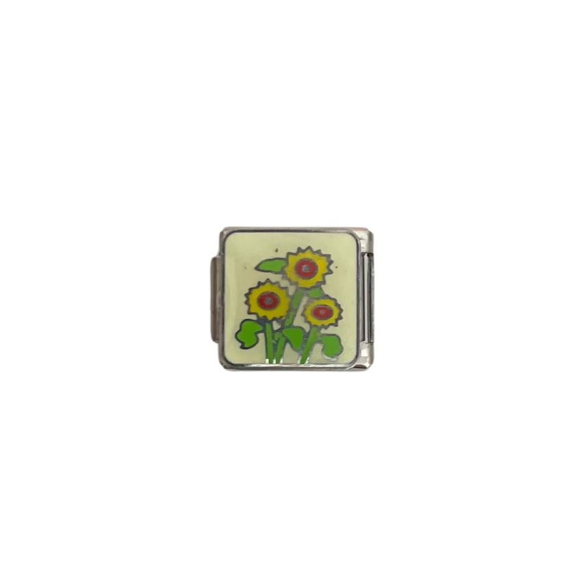 Charm italiano - girasoles
