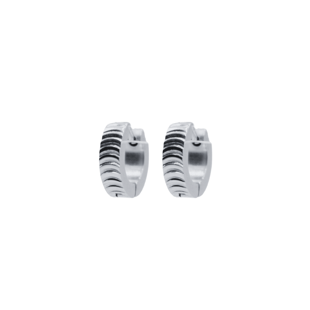 Hoops - Líneas silver