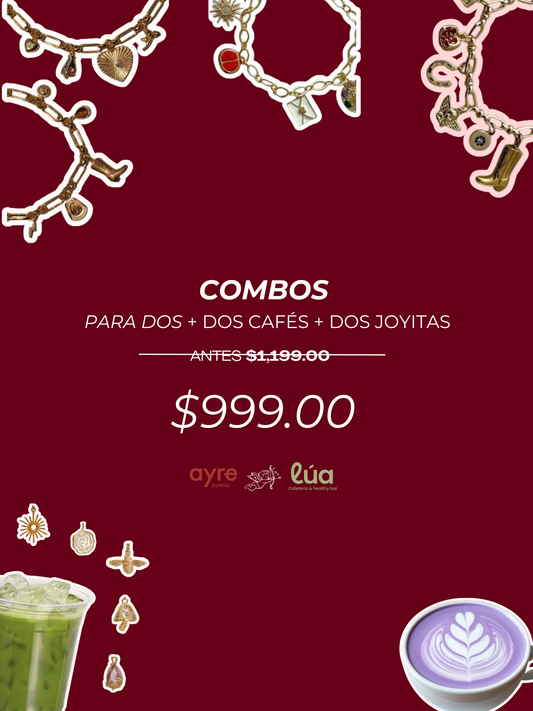 COMBOS - CHARM BAR (2 personas)