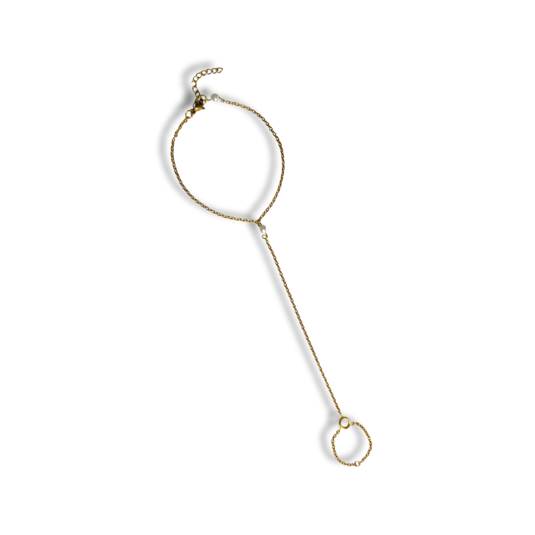 Pulsera Anillo - Khyan Golden