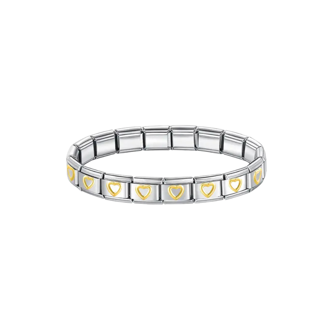 Brazalete Italiano - Corazones