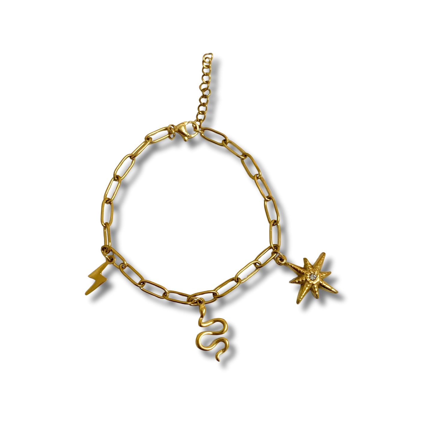 Pulsera - Serpiente y Estrella