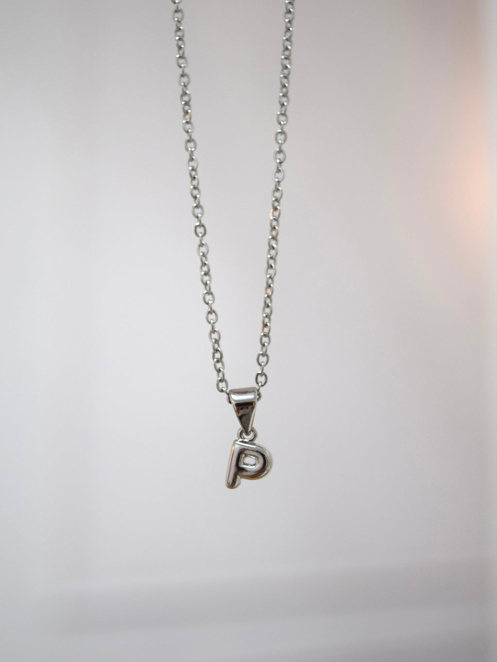 Collar letra - Globo Silver I