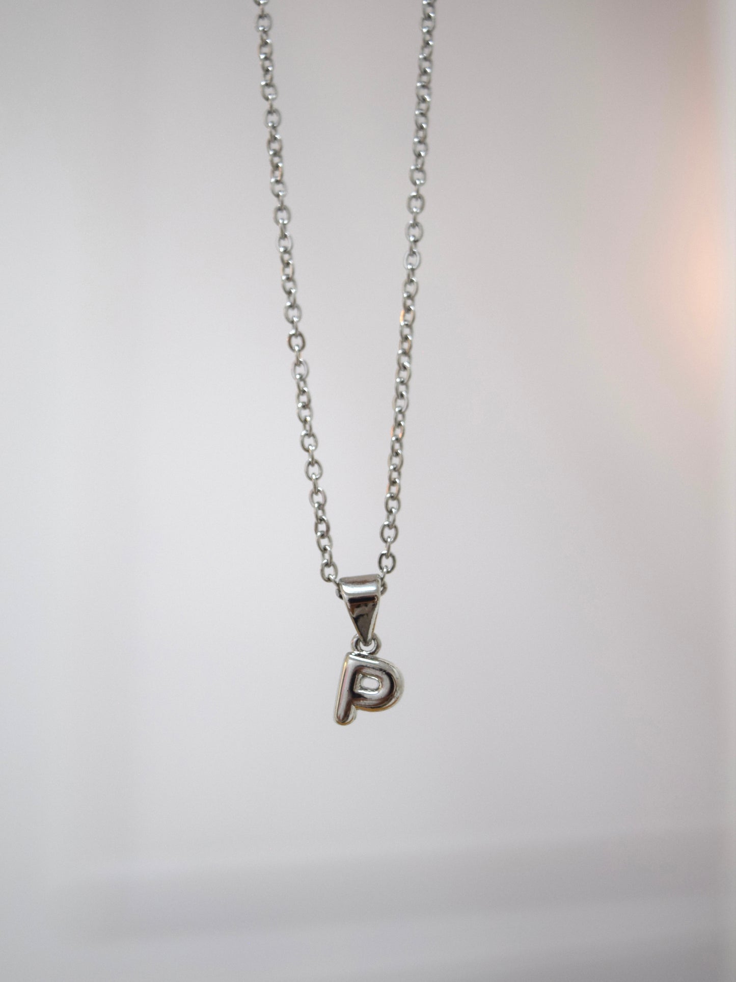 Collar letra - Globo Silver I