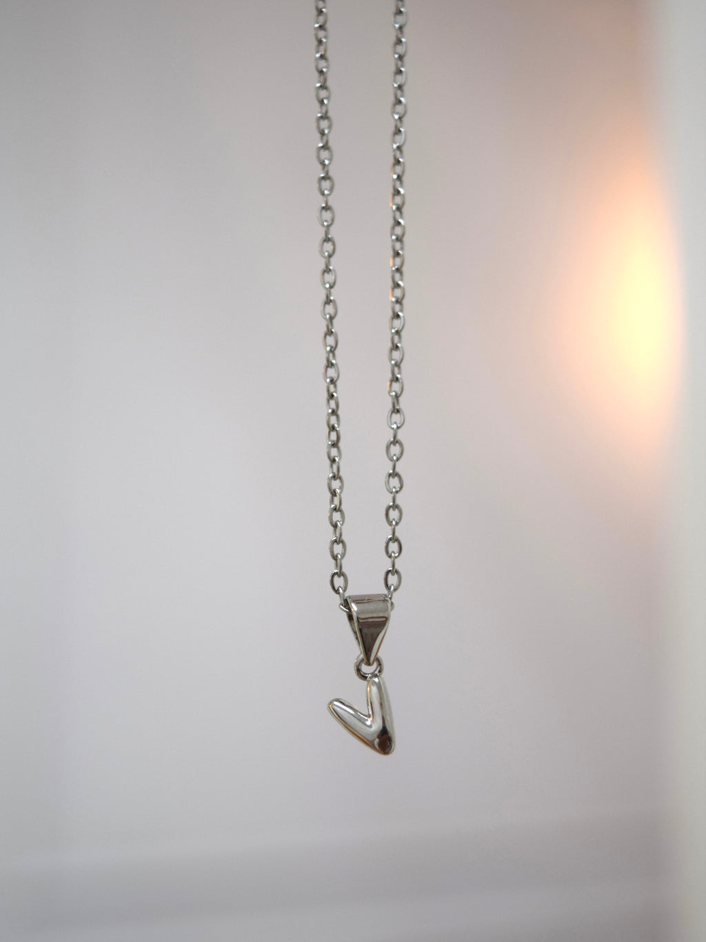 Collar letra - Globo Silver I