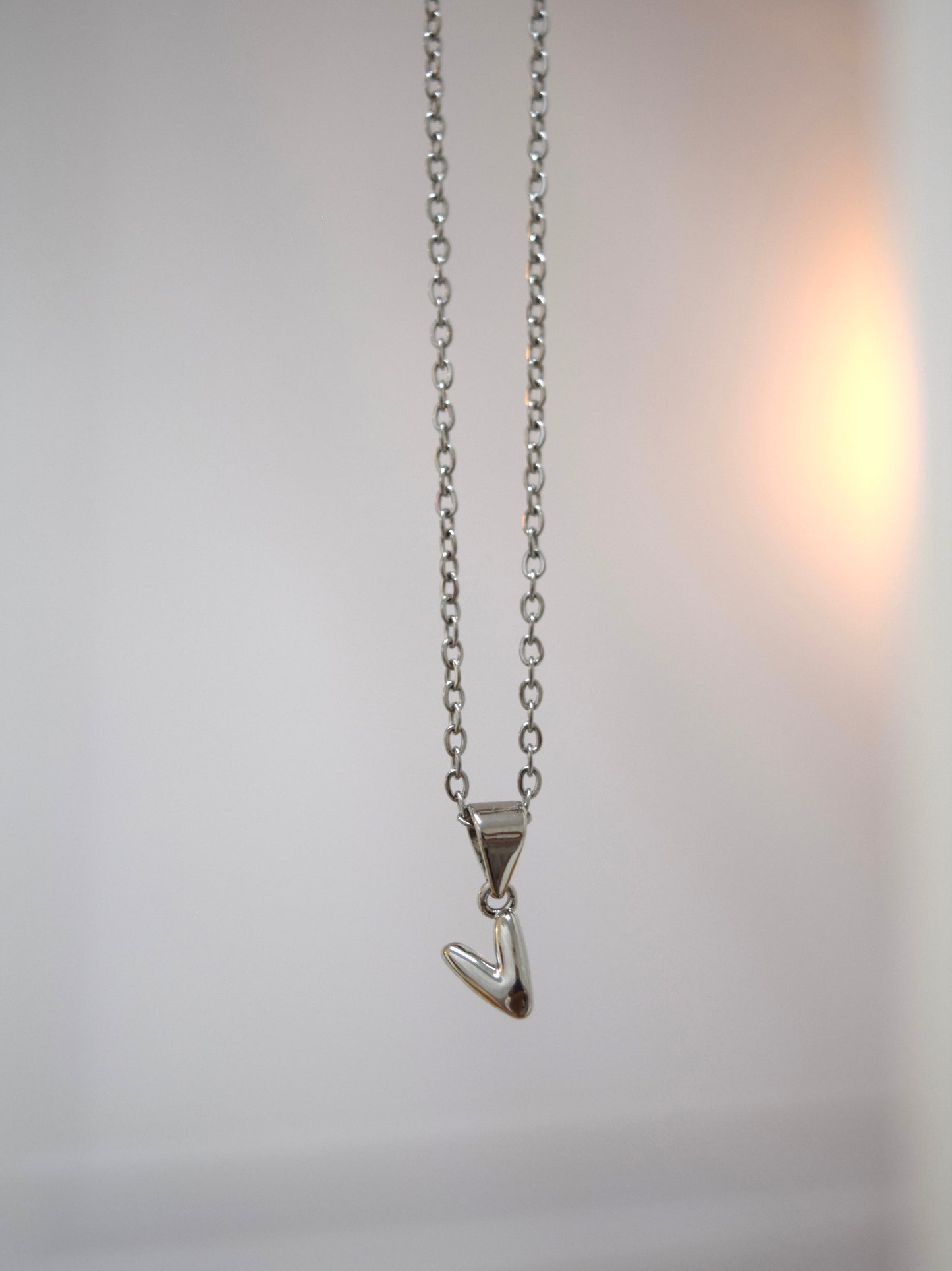 Collar letra - Globo Silver I