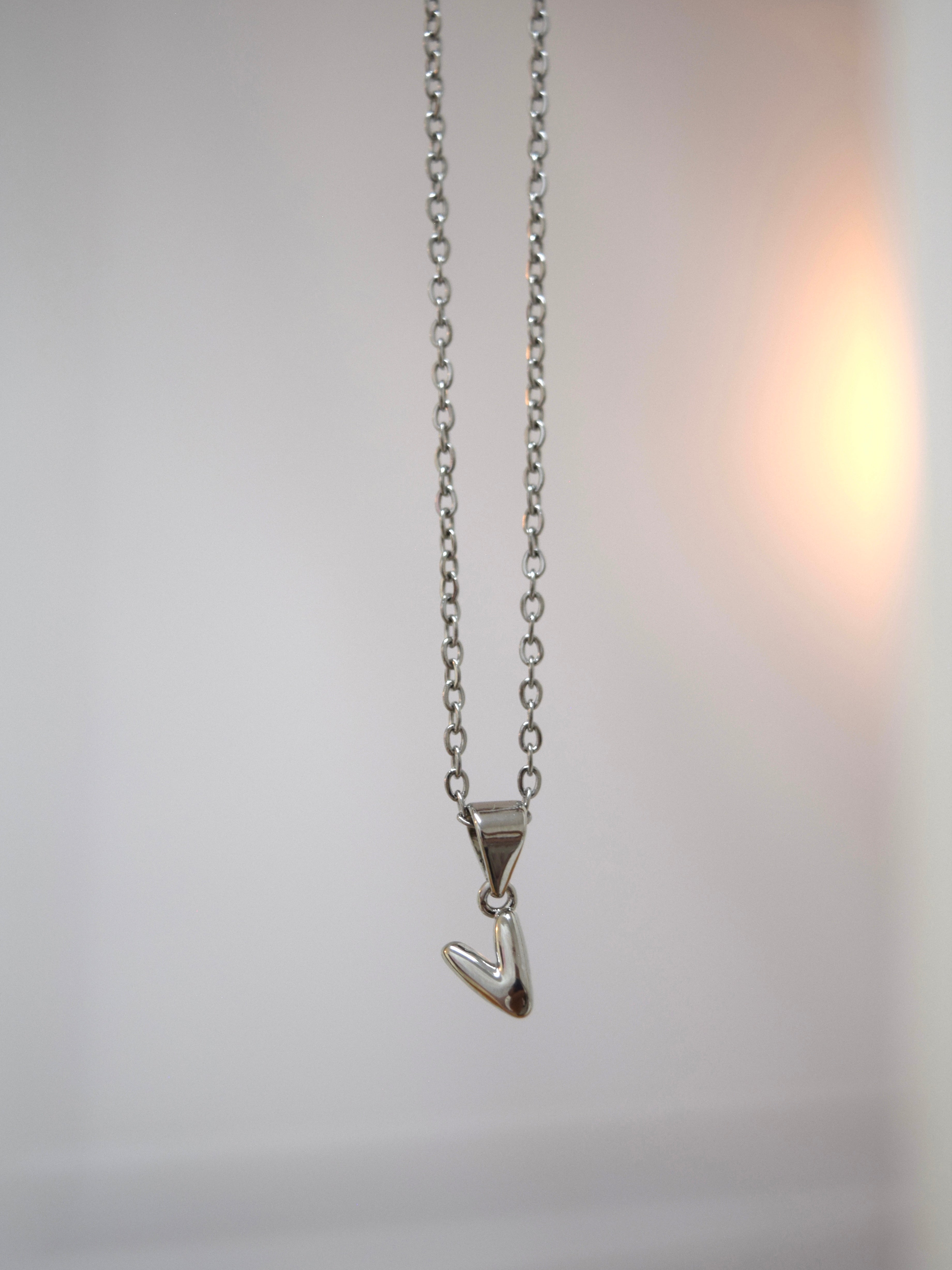 Collar letra - Globo Silver I