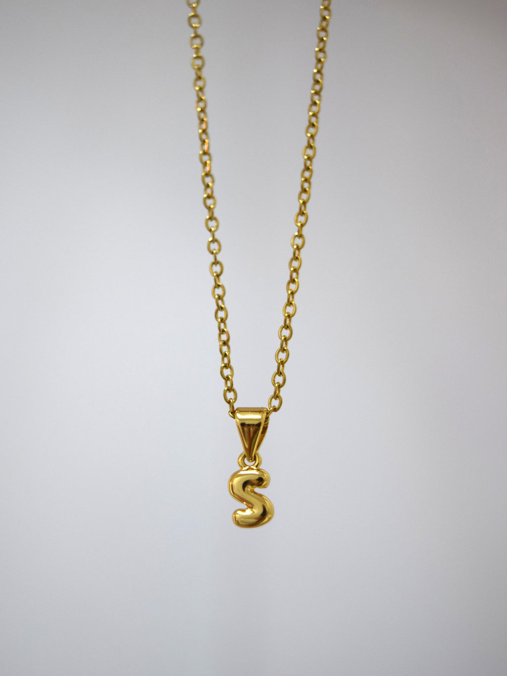 Collar letra - Globo Golden I