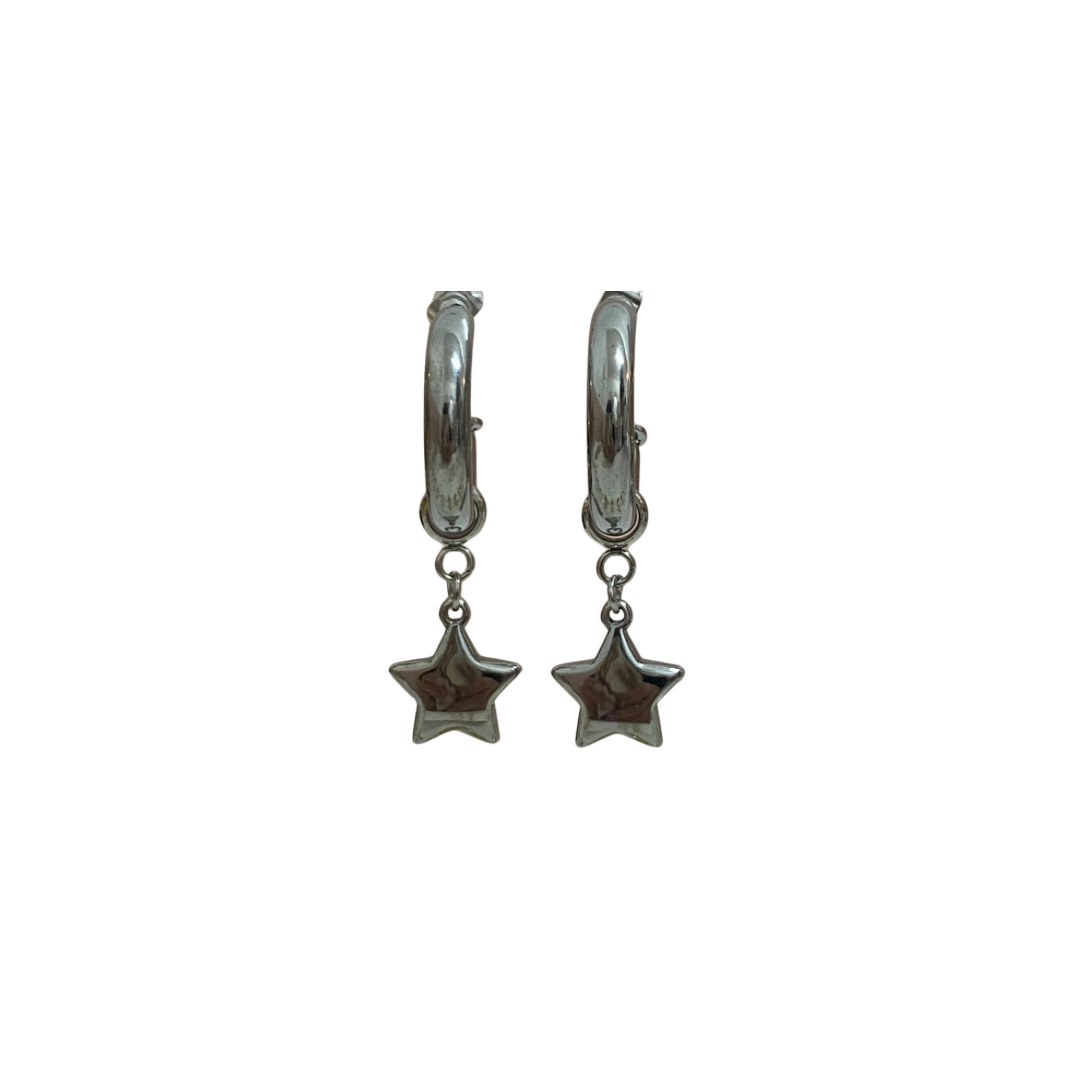 Aretes - Estrella Silver