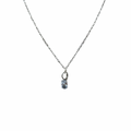Collar - dije zirconia plateada