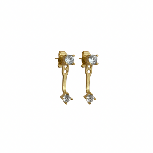 Aretes - Ear Climber/Trepadores Golden