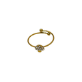Anillo - hongo y zirconia
