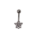 Navel piercing - Flor