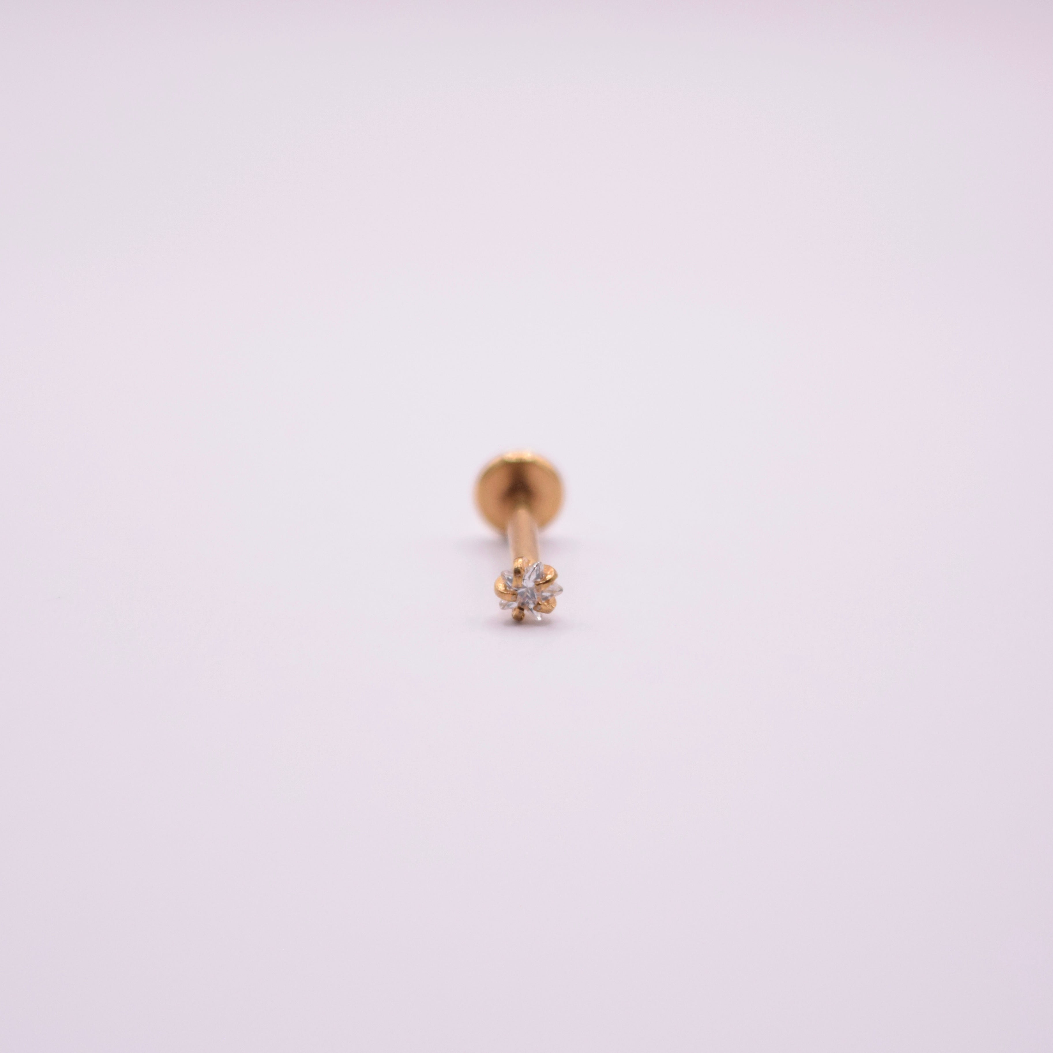 Labret - Estrella Cristal Blanco Mini
