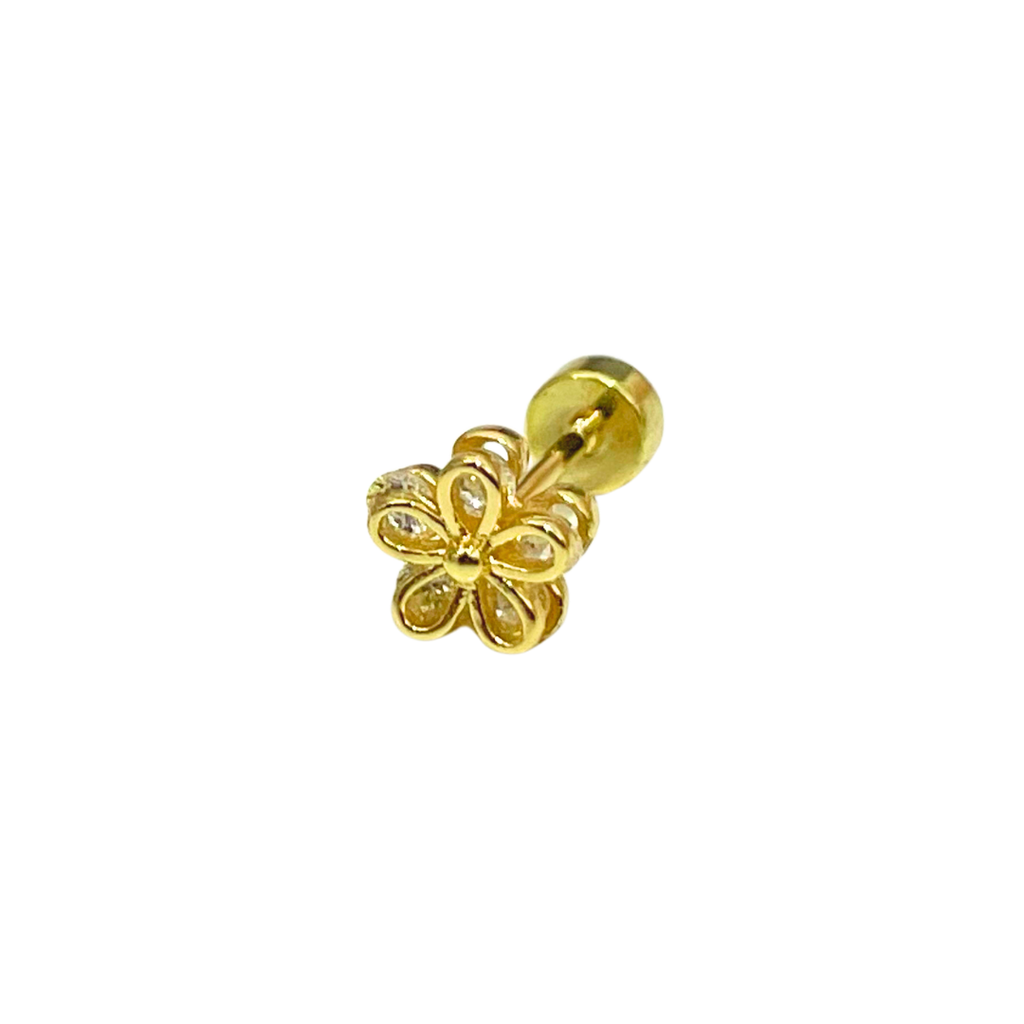 Labret - Flor tridimensional