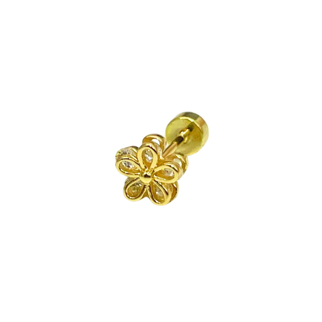 Labret - Flor tridimensional