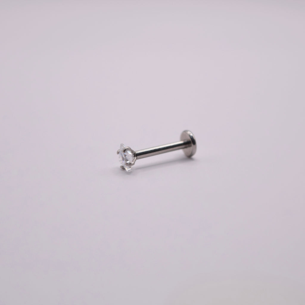 Labret - Rombo Plateado Mediano