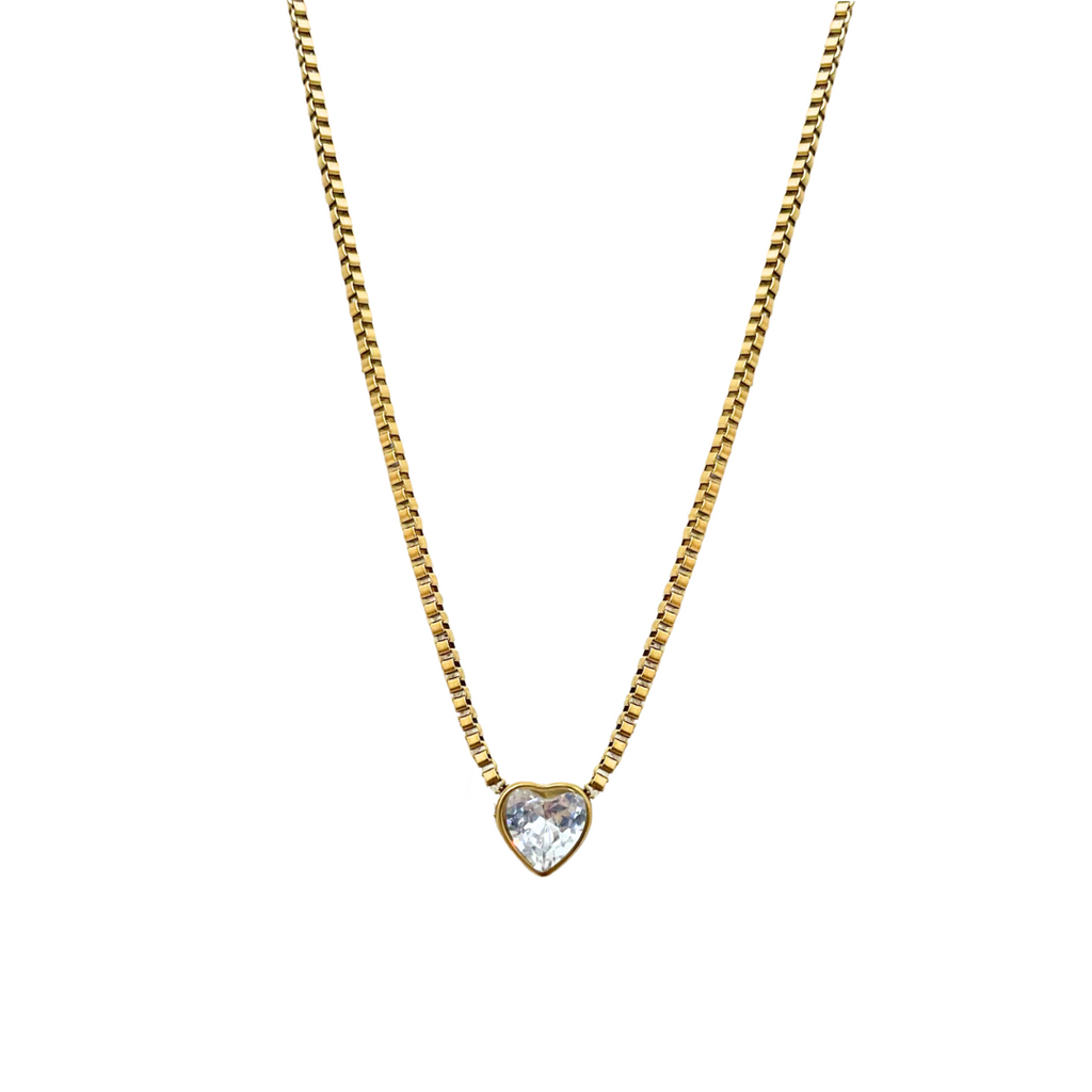 Collar - Corazón de Cristal