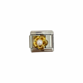 Charm italiano - flor dorada