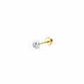 Labret - Rombo Zirconia Dorado